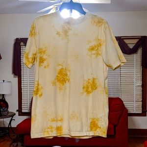 TrueCraft Yellow Tyedie T-shirt (M)